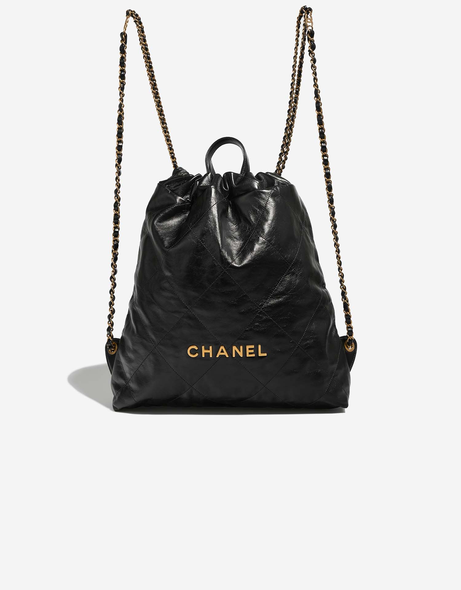 Chanel Chanel 22 Womens Handbags, Black