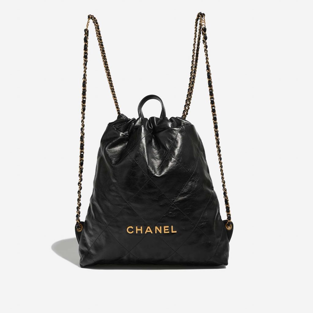 Chanel 22 Backpack Calf Black | SACLÀB