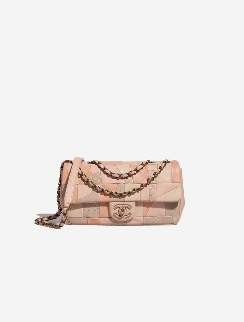 Gebrauchte Chanel Tasche Timeless Medium Lammleder / Python Multicolour Nude / Pink Beige, Multicolour, Rose | Verkaufen Sie Ihre Designer-Tasche auf Saclab.com