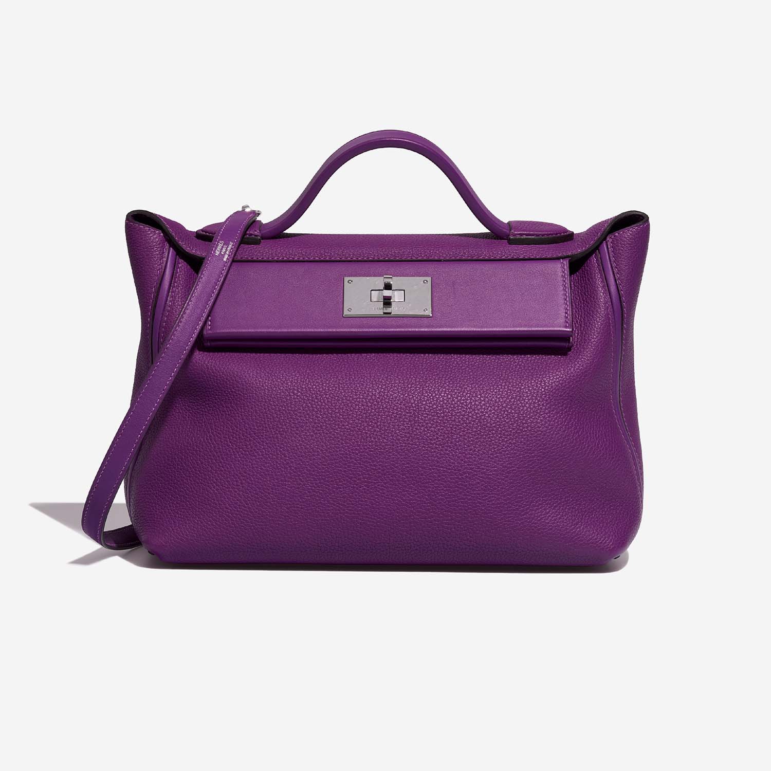 Sac Hermès d'occasion 24/24 29 Clémence Anémone Violet | Vendez votre sac de créateur sur Saclab.com