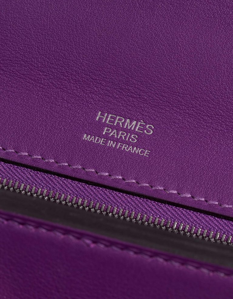 Pre-owned Hermès bag 24/24 29 Clemence Anemone Violet | Sell your designer bag on Saclab.com