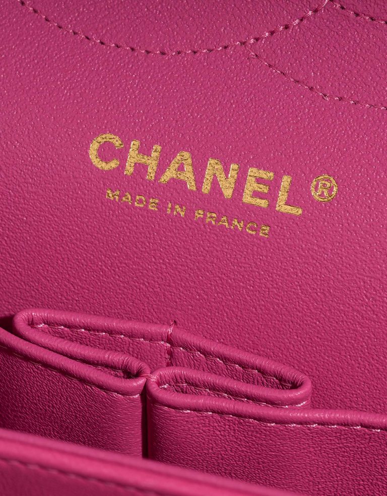 Gebrauchte Chanel Tasche Timeless Chevron Jumbo Lammleder Hot Pink Pink | Verkaufen Sie Ihre Designer-Tasche auf Saclab.com