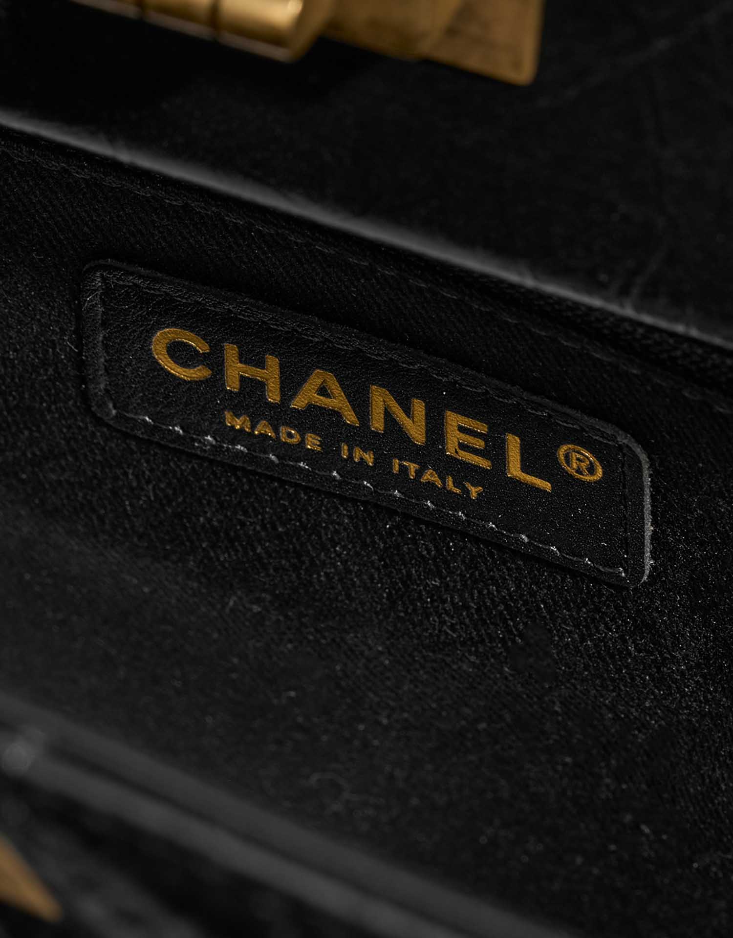 Sac Chanel 2.55 Reissue Handle Patent Black Black | Vendez votre sac de créateur sur Saclab.com