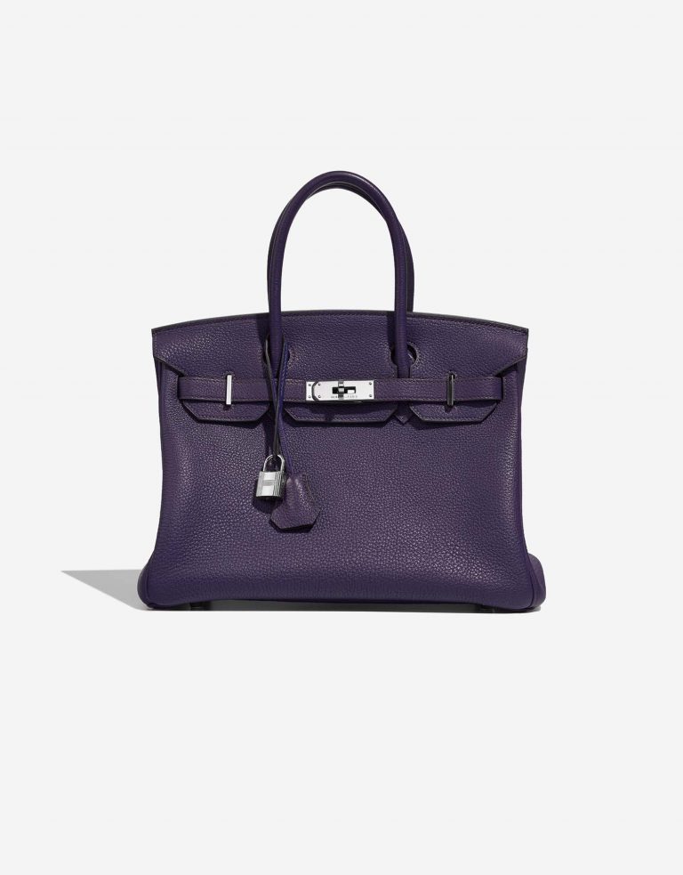Hermès Birkin 30 Iris Front | Verkaufen Sie Ihre Designertasche auf Saclab.com
