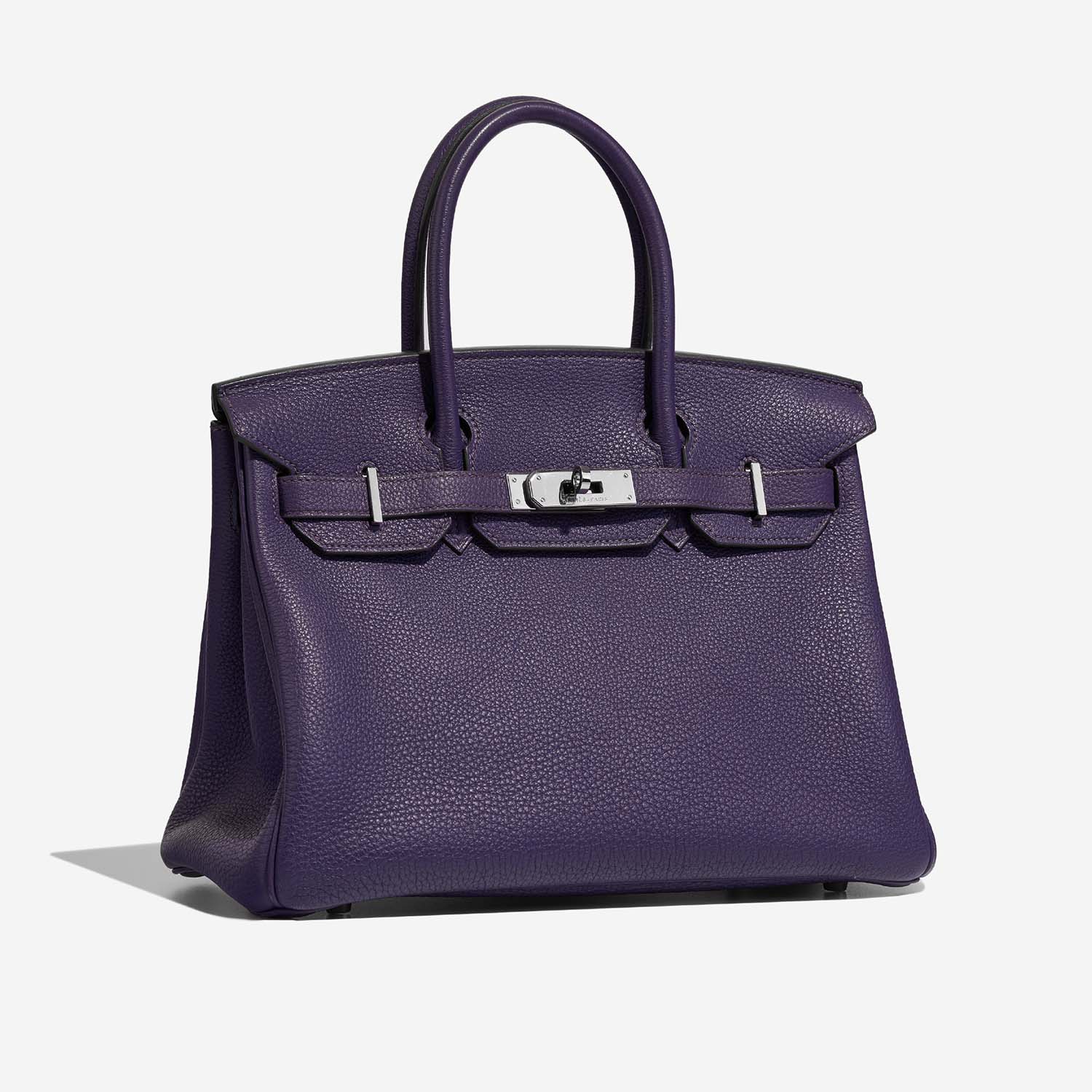 Hermès Birkin 30 Iris Side Front  | Sell your designer bag on Saclab.com