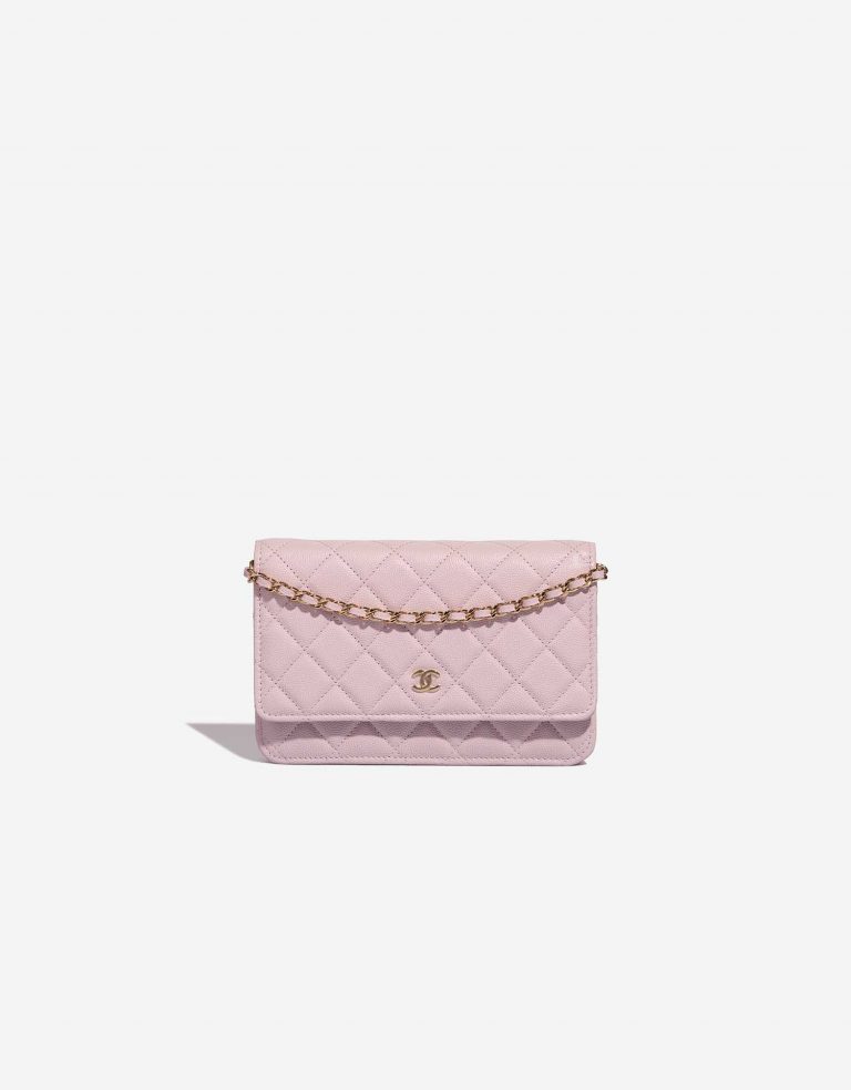 Sac Chanel d'occasion Classique Portefeuille sur chaîne Caviar Rose Clair | Vendez votre sac de créateur sur Saclab.com