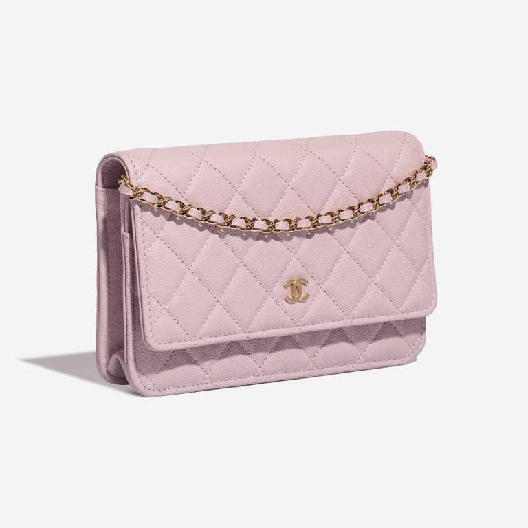 Sac Chanel d'occasion Timeless Portefeuille sur chaîne Caviar Rose Clair | Vendez votre sac de créateur sur Saclab.com