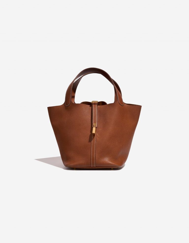 Hermès Picotin 22 Fauve Front  | Sell your designer bag on Saclab.com