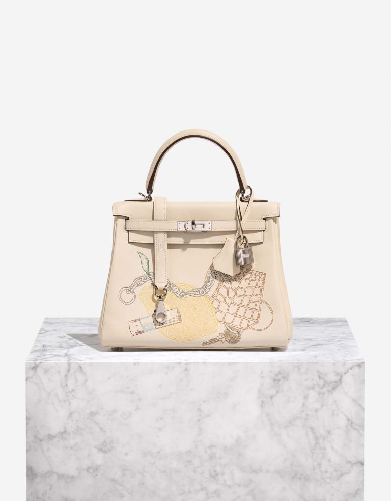 Hermès Kelly 25 Nata Front  | Sell your designer bag on Saclab.com