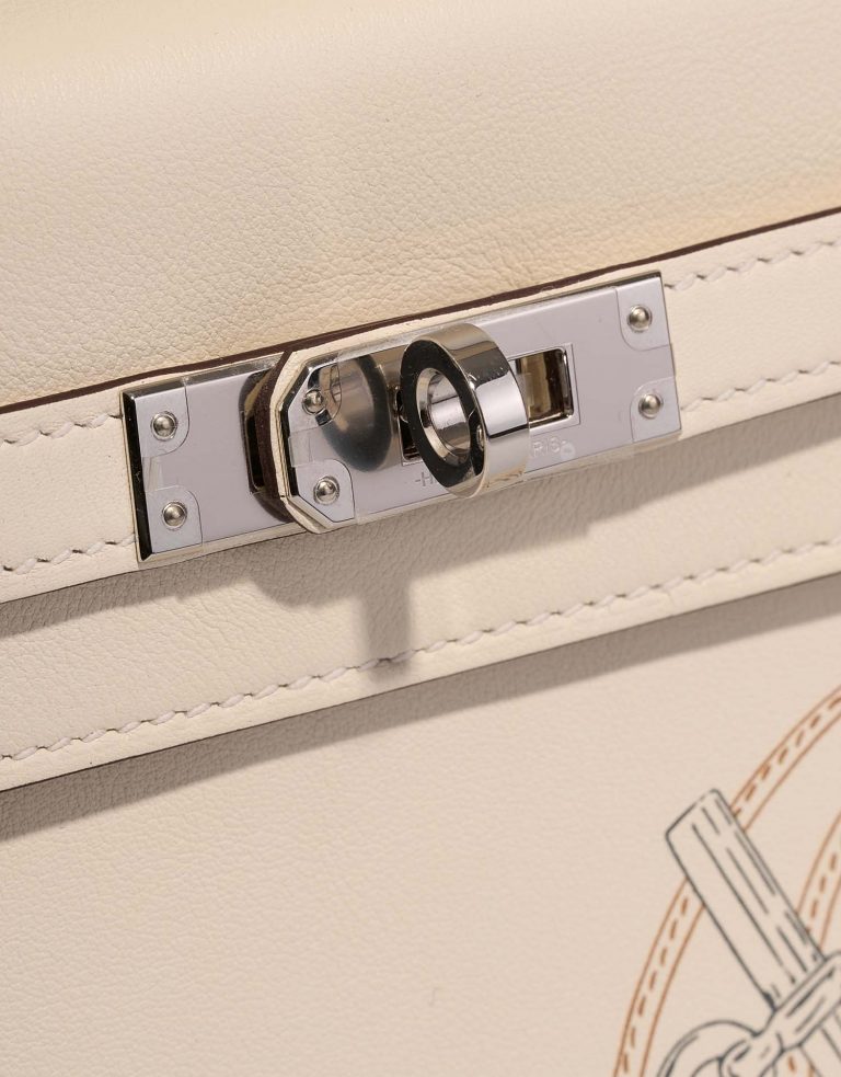 Hermès Kelly 25 Nata Closing System  | Sell your designer bag on Saclab.com