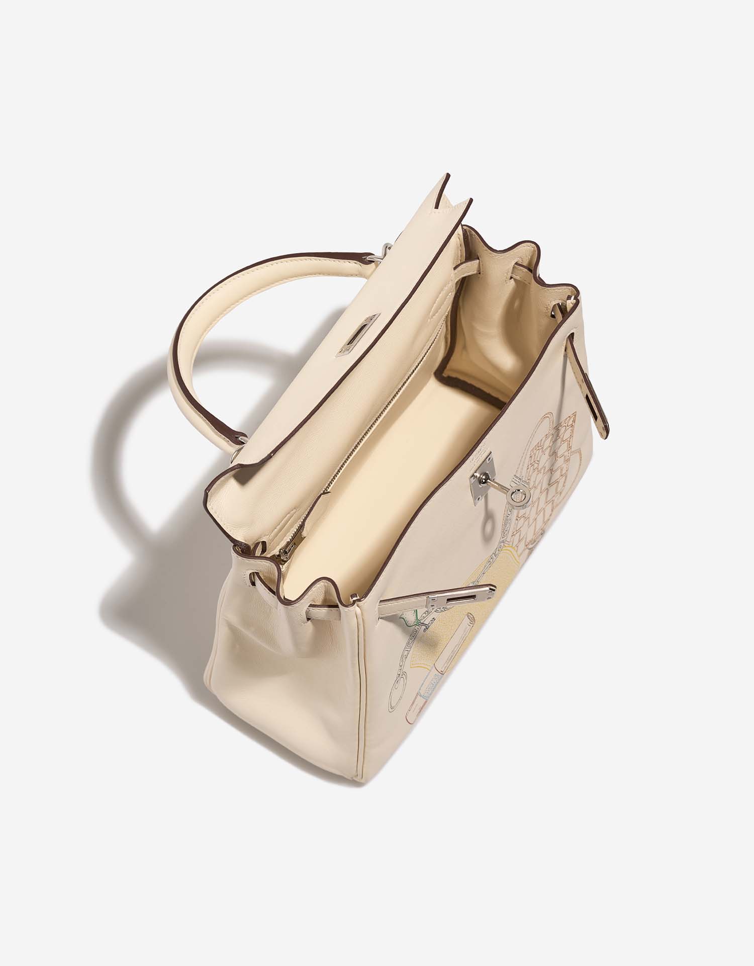 Hermès Kelly 25 Nata Inside  | Sell your designer bag on Saclab.com