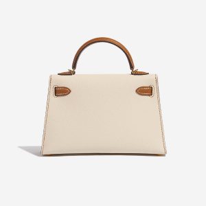 Hermès Kelly HSS Mini Epsom Craie / Gold | SACLÀB