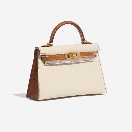 Hermès Kelly HSS Mini Epsom Craie / Gold | SACLÀB