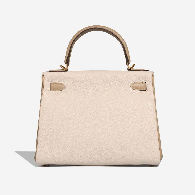 Hermès KellyHSS 28 Craie-Trench Back  | Sell your designer bag on Saclab.com