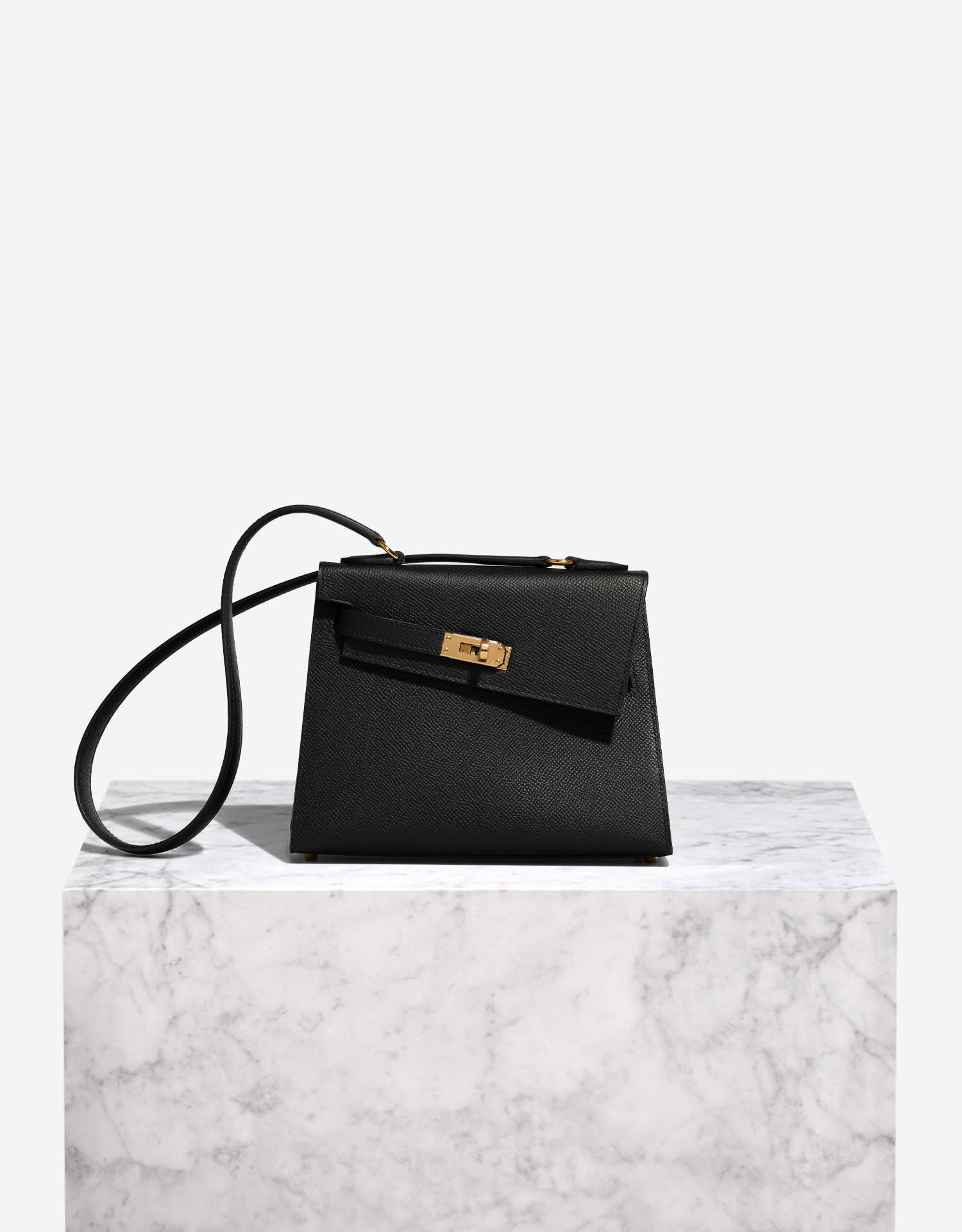 Hermès Kelly 20 Mini en Desordre Epsom Black | SACLÀB