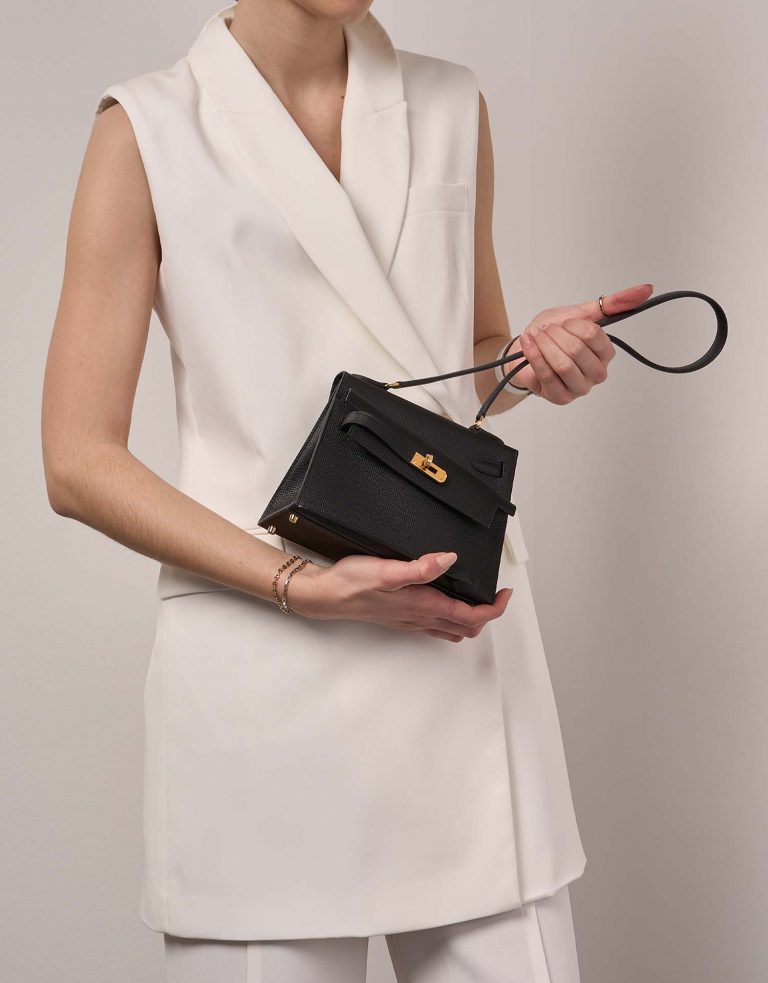 Hermès Kelly 20Disorder Black 0F | Sell your designer bag on Saclab.com