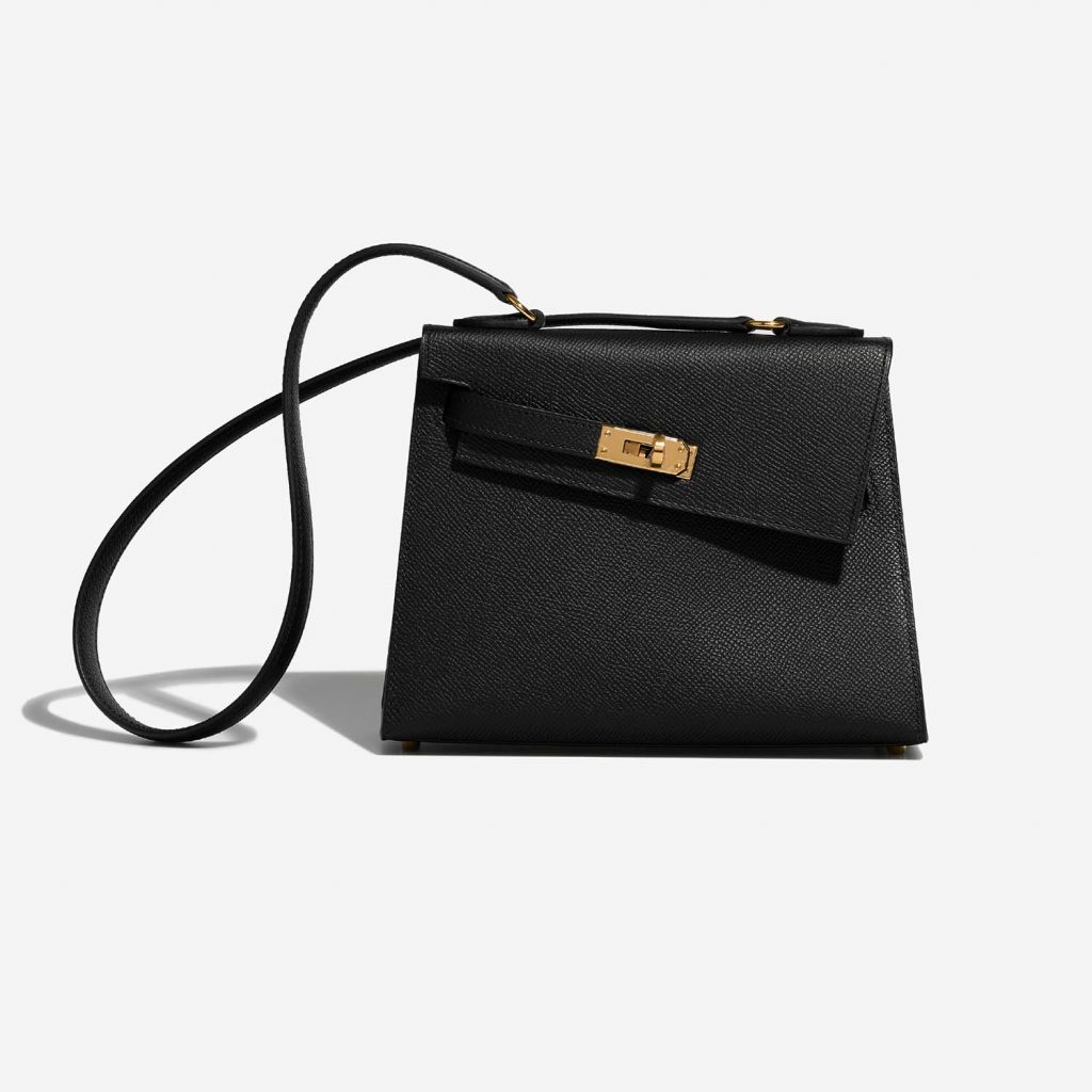 Hermès Kelly 20 Mini en Desordre Epsom Black | SACLÀB