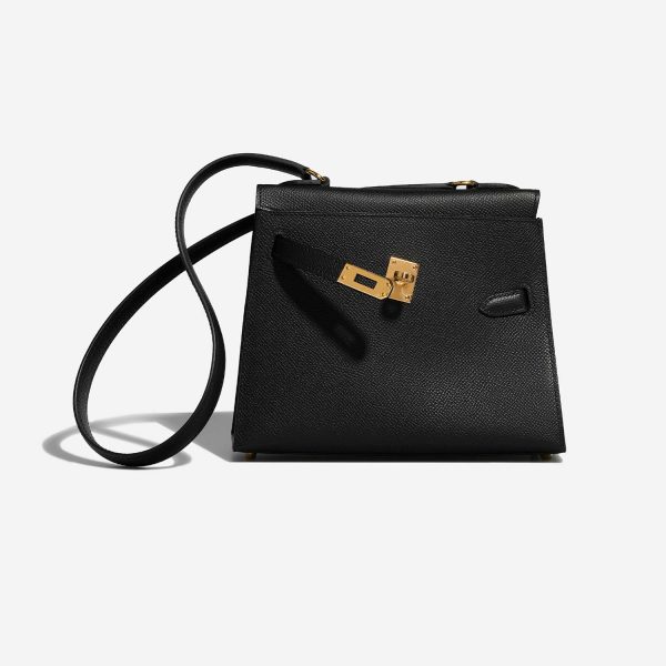 Hermès Kelly 20 Mini en Desordre Epsom Black | SACLÀB