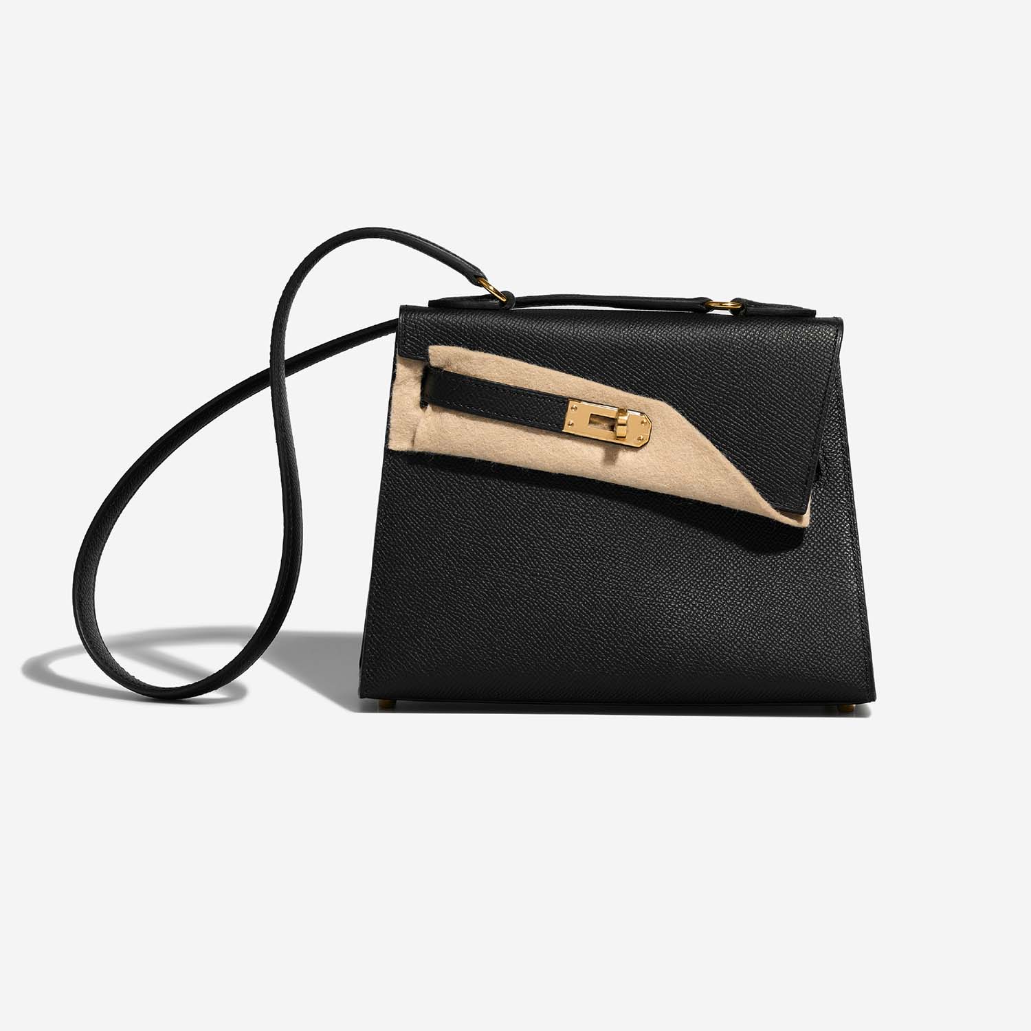 Hermès Kelly 20Disorder Black 4FV S | Sell your designer bag on Saclab.com
