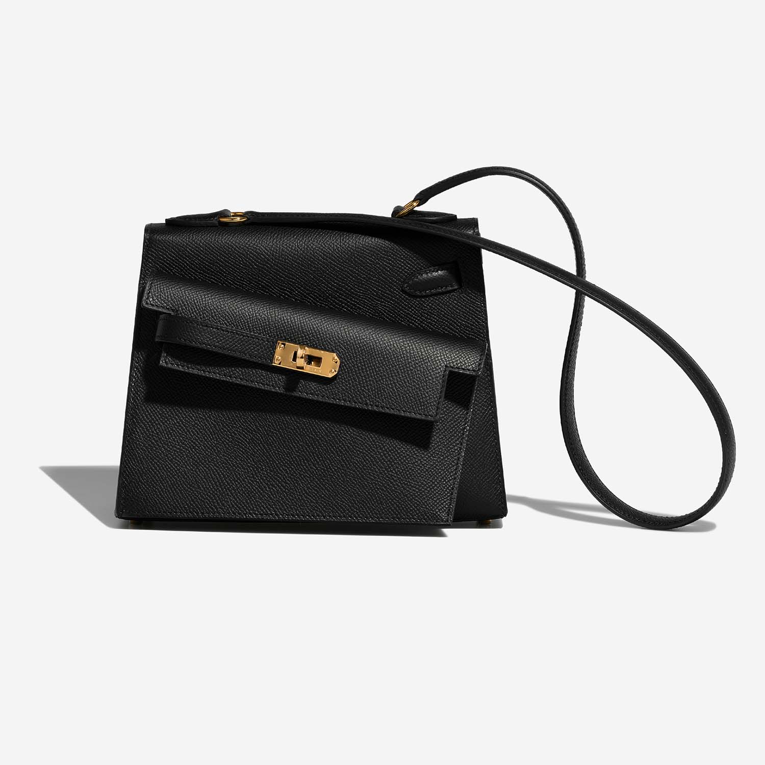 Hermès Kelly 20Disorder Black 5B S | Sell your designer bag on Saclab.com