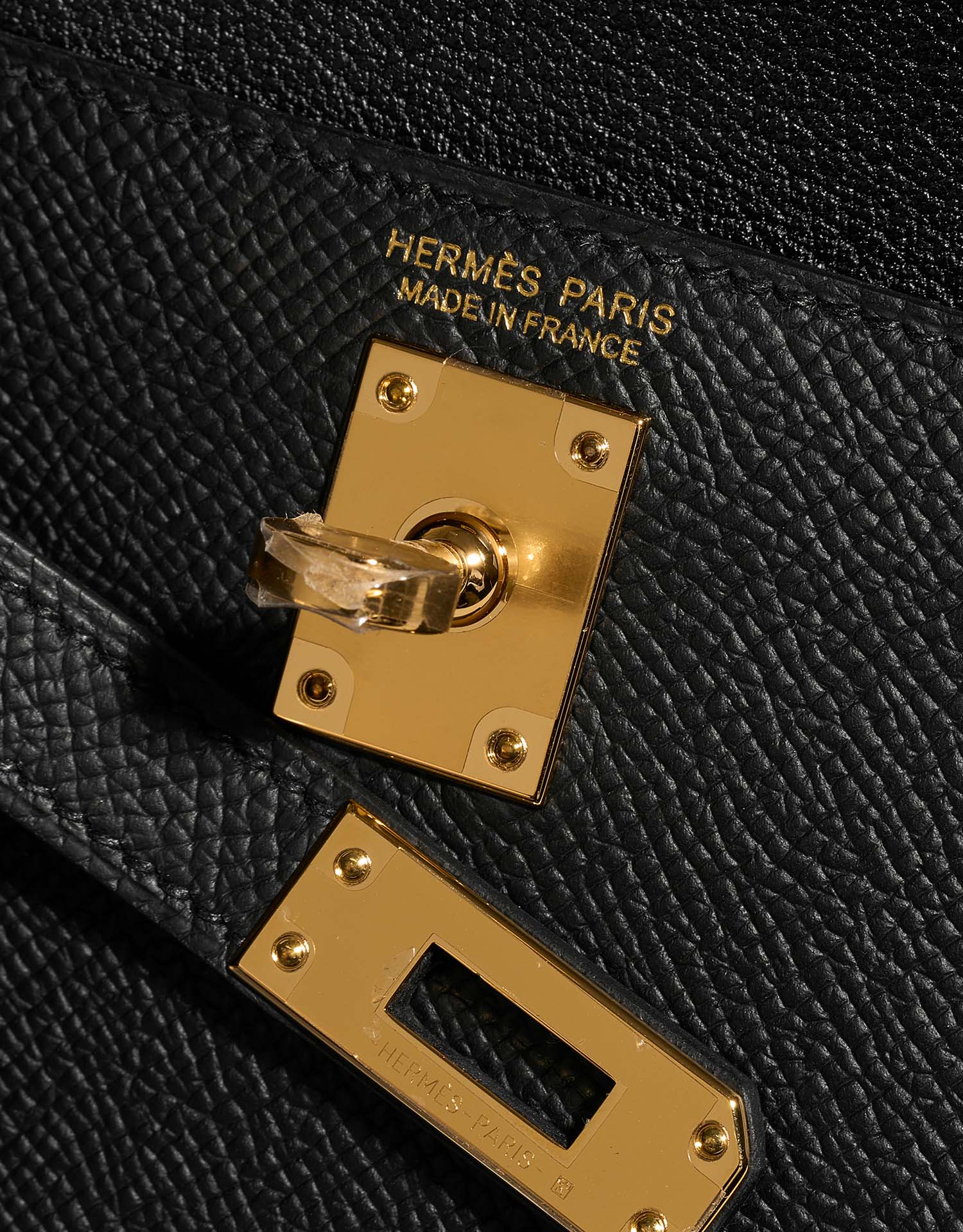 Hermès Kelly 20Disorder Black Logo  | Sell your designer bag on Saclab.com
