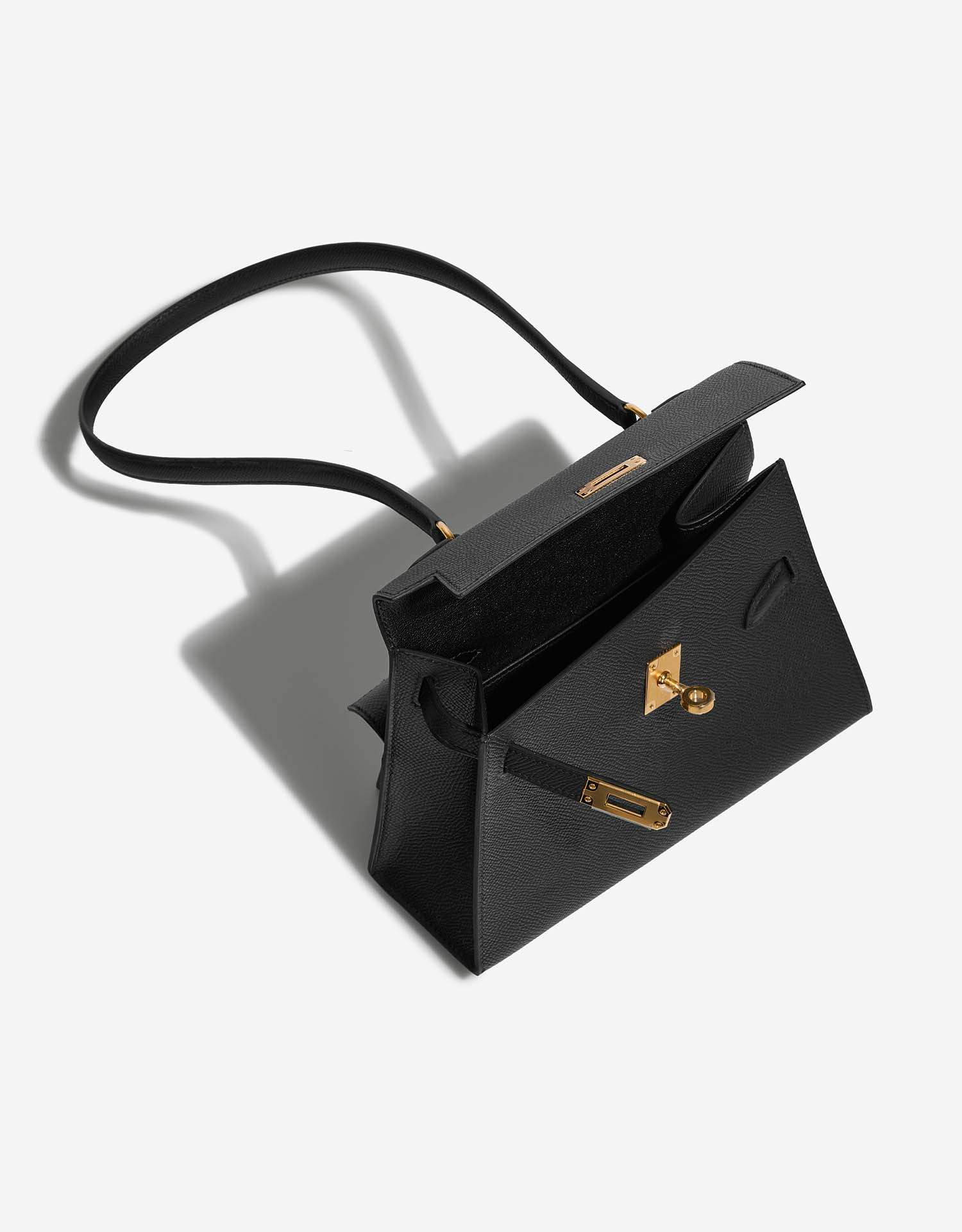 Hermès Kelly 20Disorder Black Inside  | Sell your designer bag on Saclab.com
