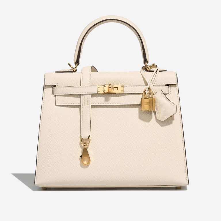 Hermès Kelly 25 Nata Front  | Sell your designer bag on Saclab.com