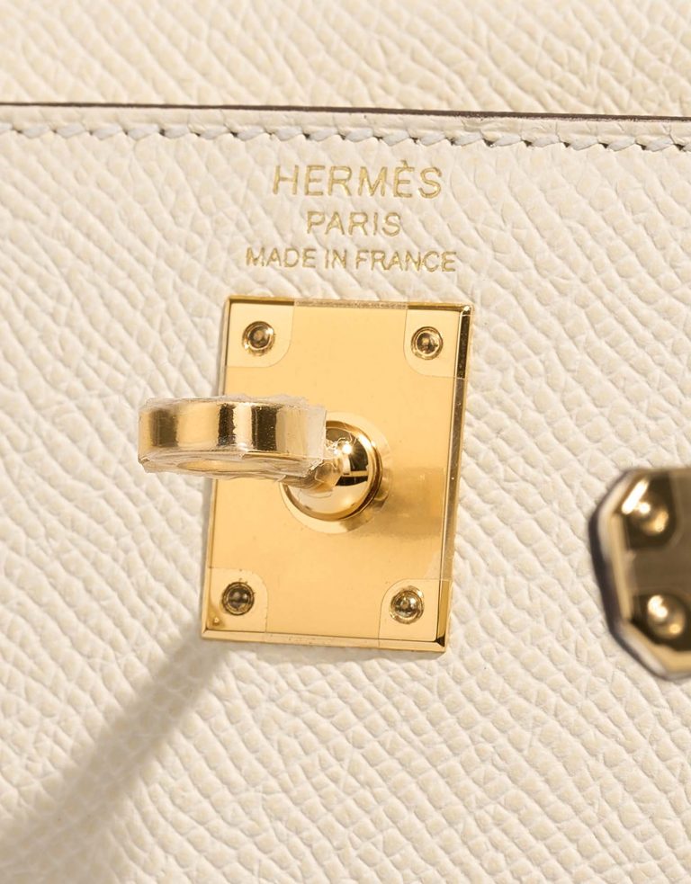 Hermès Kelly 25 Nata Logo  | Sell your designer bag on Saclab.com