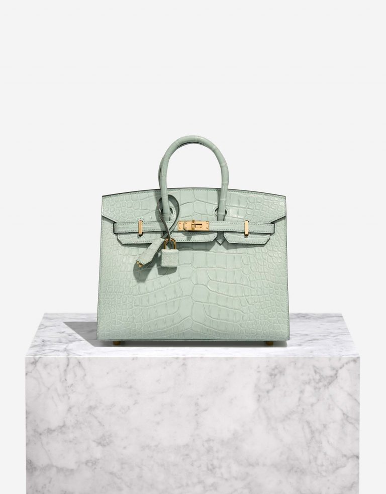 Hermès Birkin 25 VertD&#039;Eau Front | Vendez votre sac de créateur sur Saclab.com
