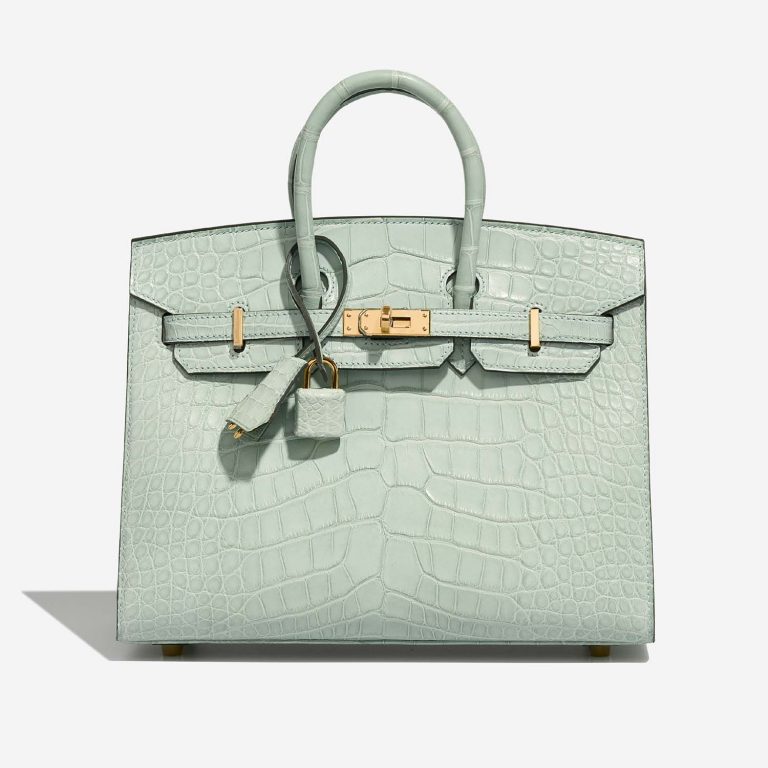 Hermès Birkin 25 VertD&#039;Eau Front | Vendez votre sac de créateur sur Saclab.com