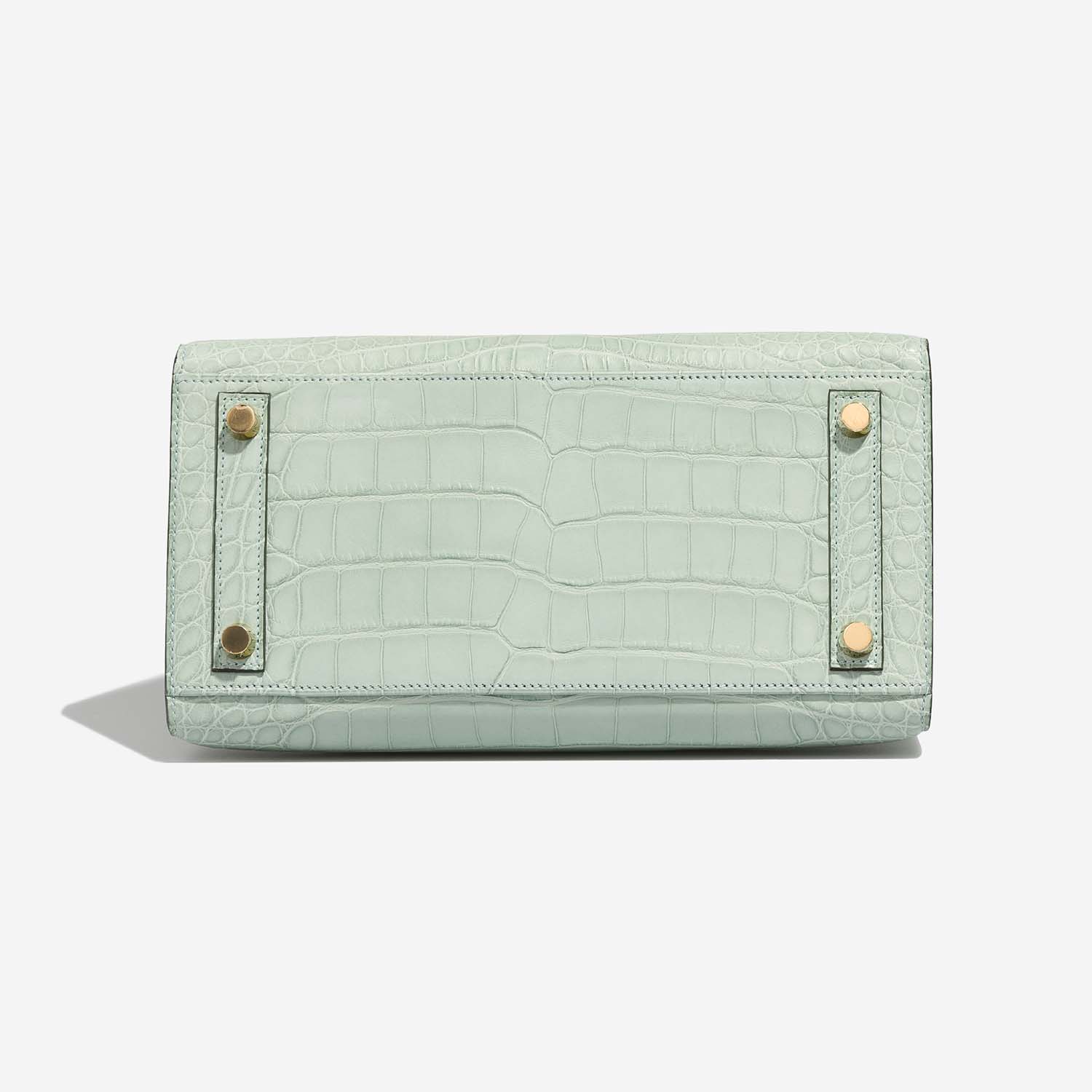Hermès Birkin 25 VertD'Eau Bottom  | Sell your designer bag on Saclab.com