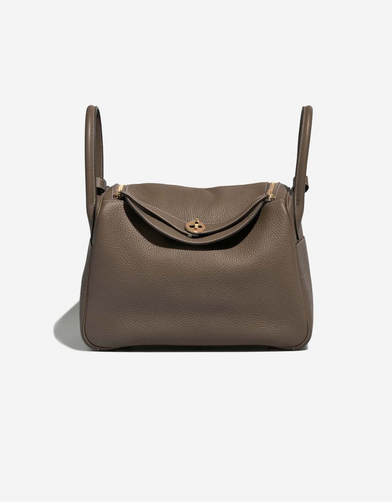 Hermès Lindy 30 Etoupe Front  | Sell your designer bag on Saclab.com