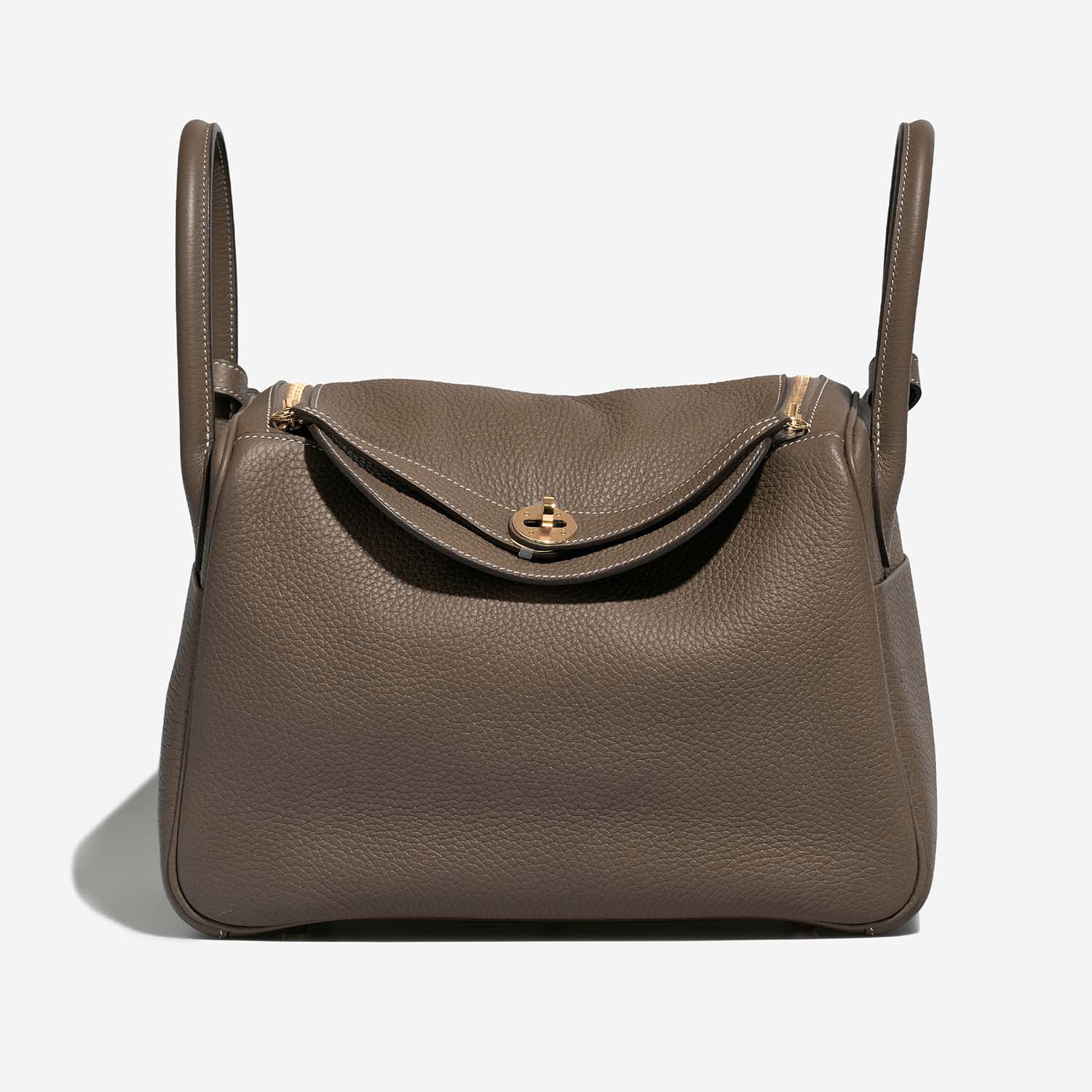 Hermès Lindy 30 Etoupe Front  | Sell your designer bag on Saclab.com