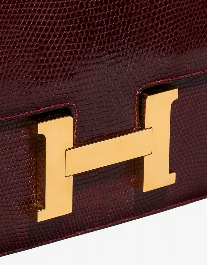 Hermès Constance 23 Bordeaux Système de fermeture | Vendez votre sac de créateur sur Saclab.com