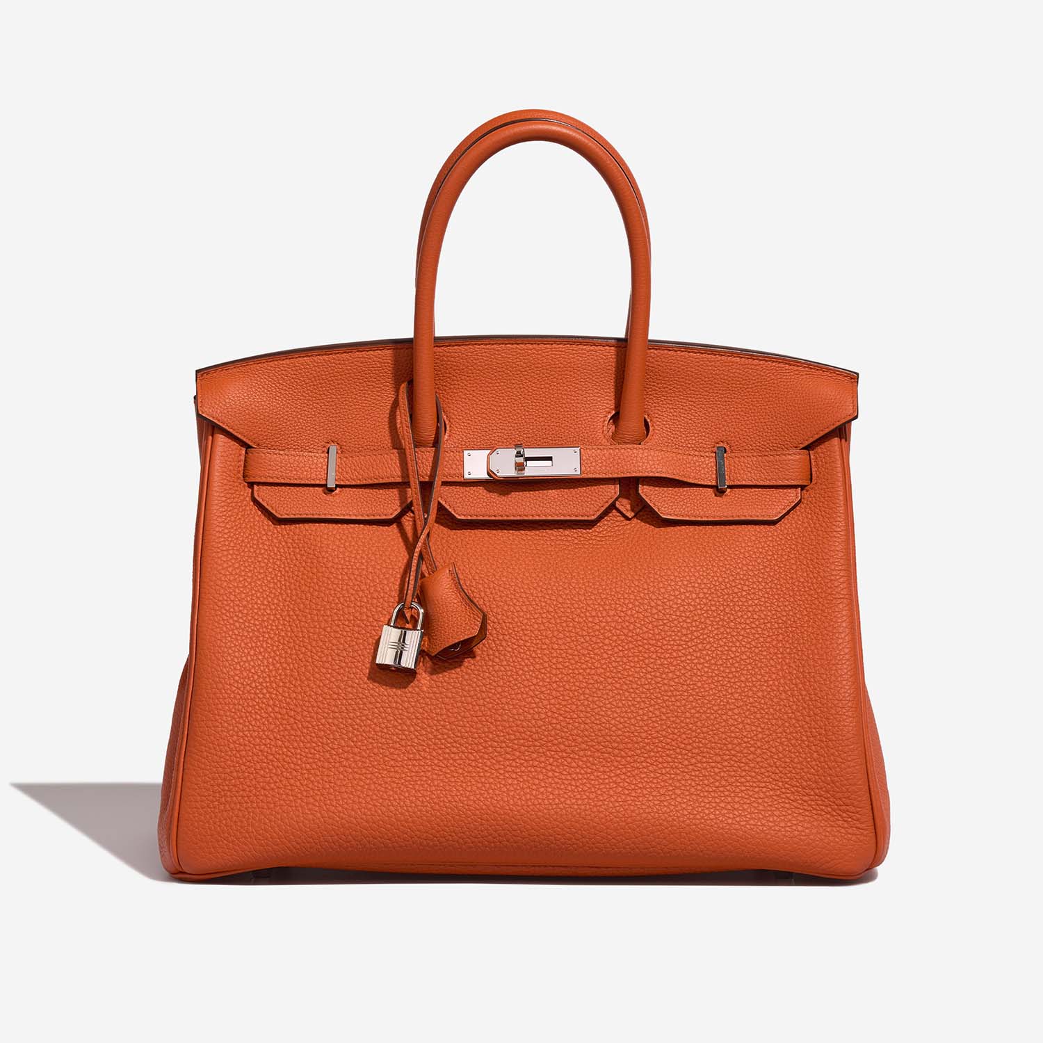 Hermès Birkin 35 OrangeH 2F S | Sell your designer bag on Saclab.com