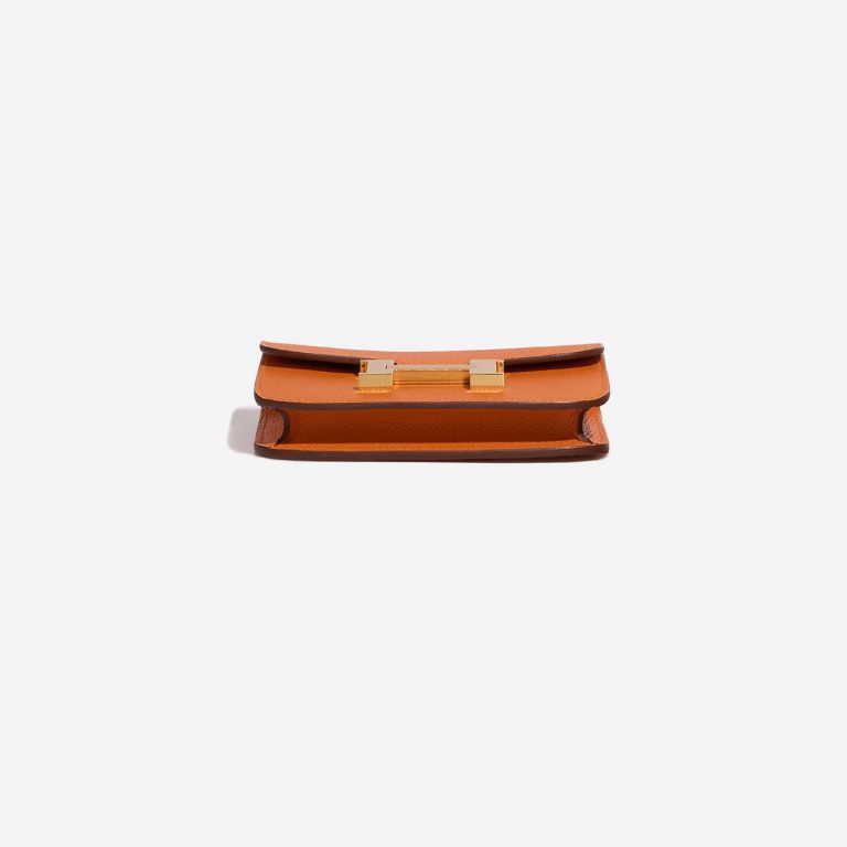 Hermès Constance SlimWallet OrangeH Bottom | Verkaufen Sie Ihre Designer-Tasche auf Saclab.com