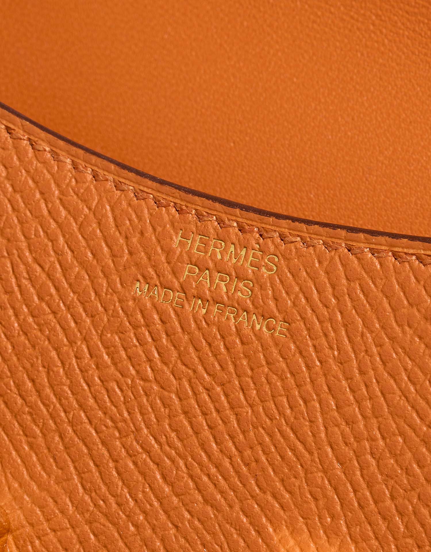 Hermès Constance Slim Wallet Epsom Orange H