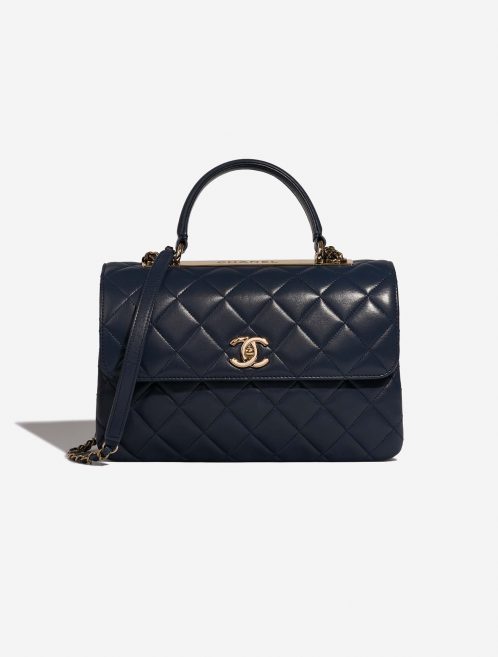 Chanel Trendy Large Navy Front  | Sell your designer bag on Saclab.com