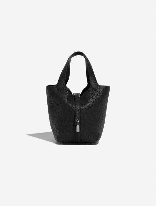 Hermès Picotin 18 Black Front  | Sell your designer bag on Saclab.com