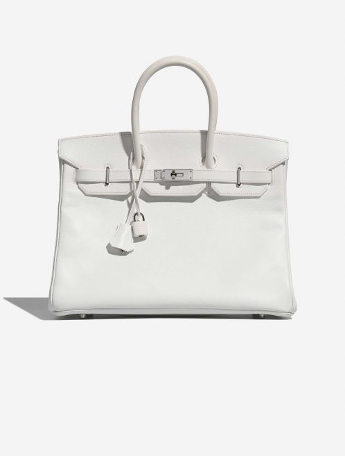 Hermès Birkin 35 White Front  | Sell your designer bag on Saclab.com