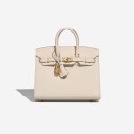 Hermès Birkin 25 Craie Front  | Sell your designer bag on Saclab.com