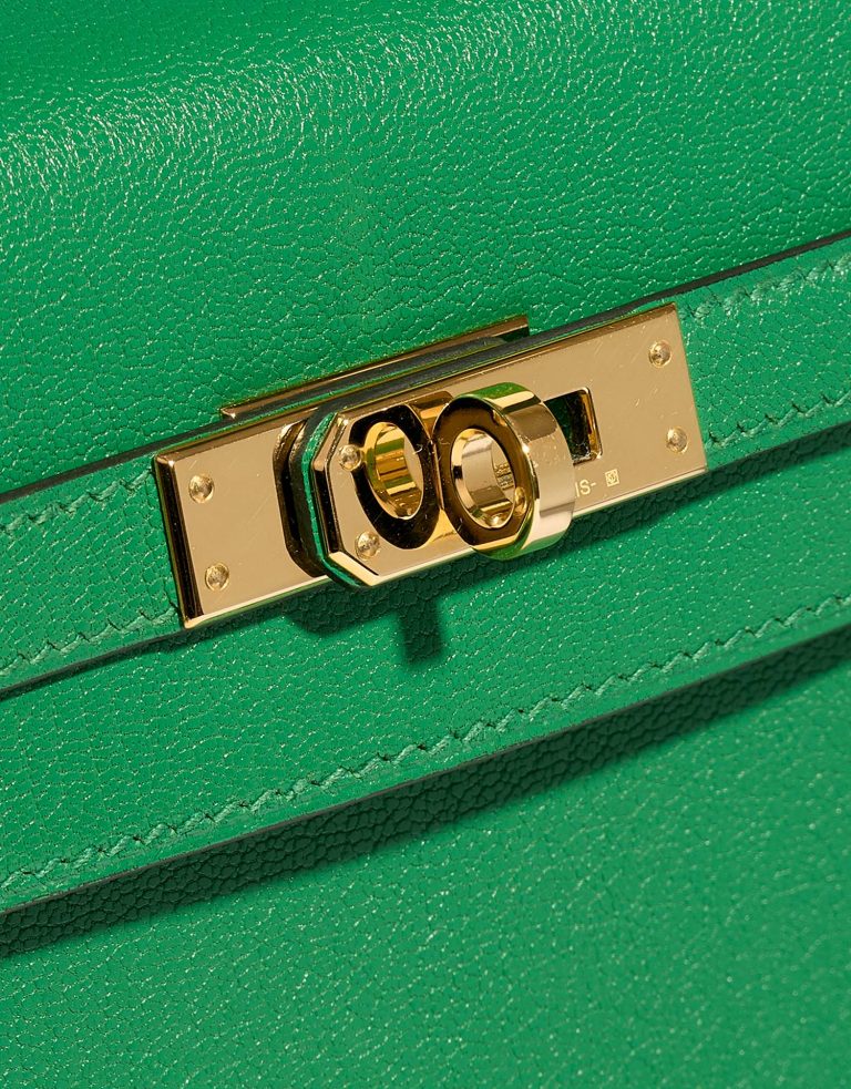 Hermès Kelly 25 Bambou Closing System  | Sell your designer bag on Saclab.com