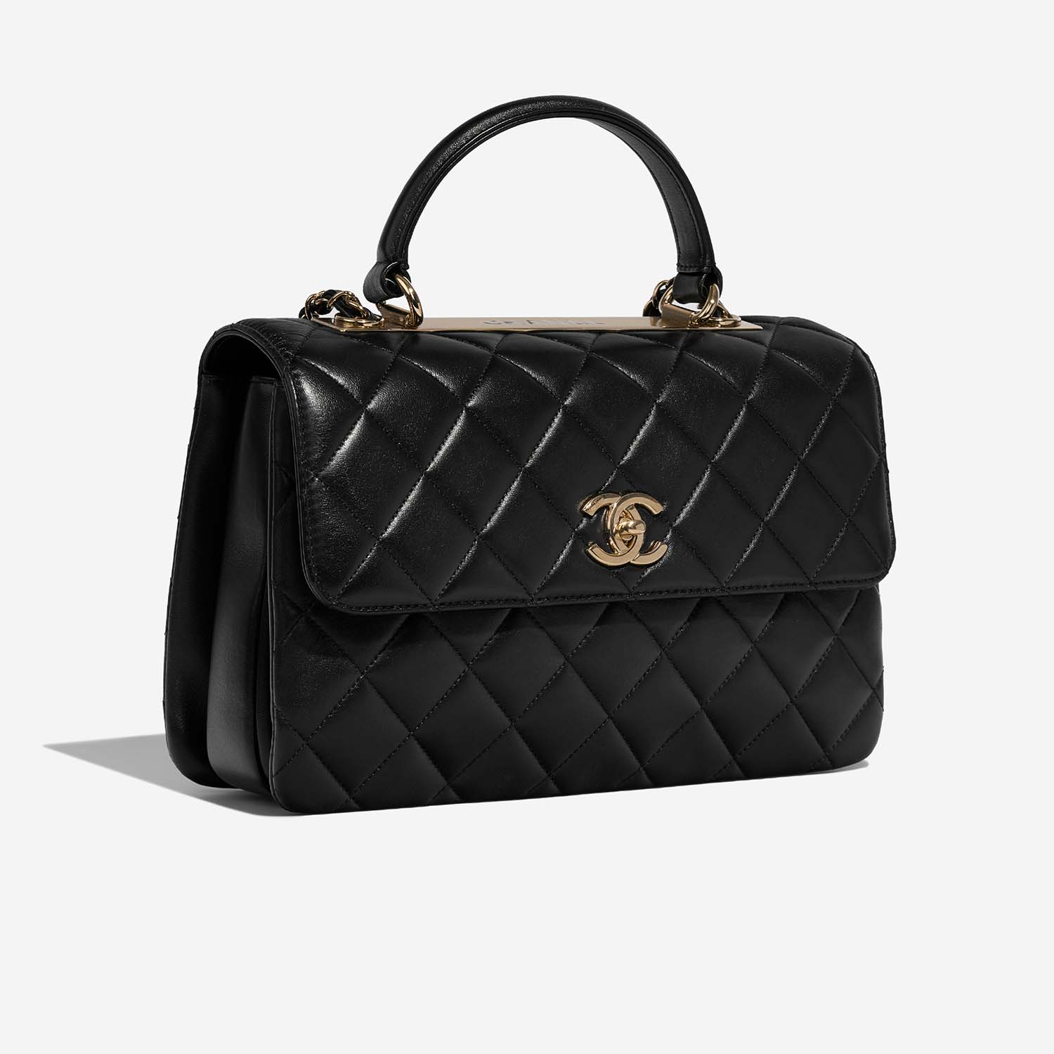 Chanel Trendy Large Black Side Front | Verkaufen Sie Ihre Designer-Tasche auf Saclab.com