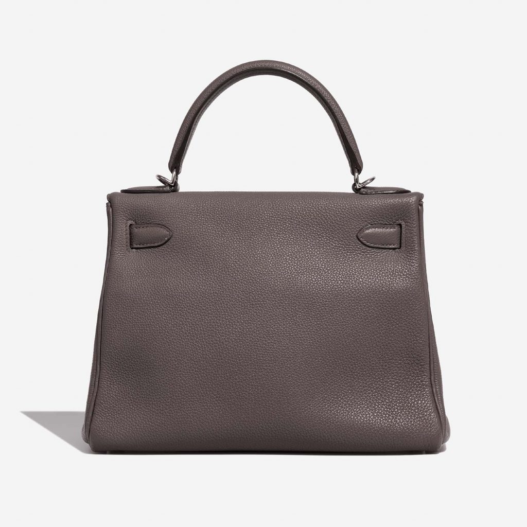 Hermès Kelly 28 Evercolor Etain | SACLÀB