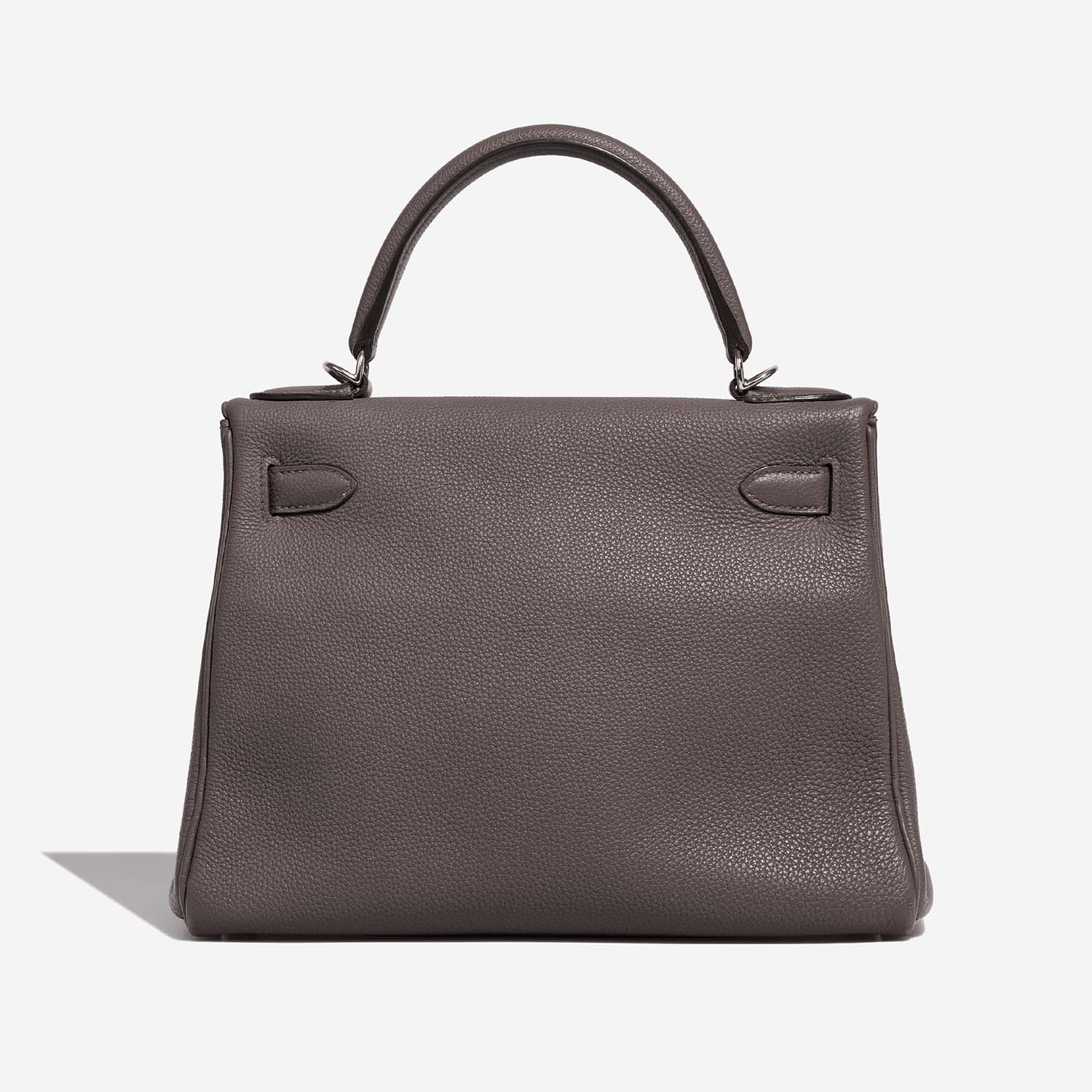 Hermès Kelly 28 Etain Back  | Sell your designer bag on Saclab.com