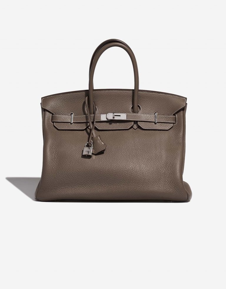 Hermès Birkin 35 Etoupe Front | Verkaufen Sie Ihre Designertasche auf Saclab.com