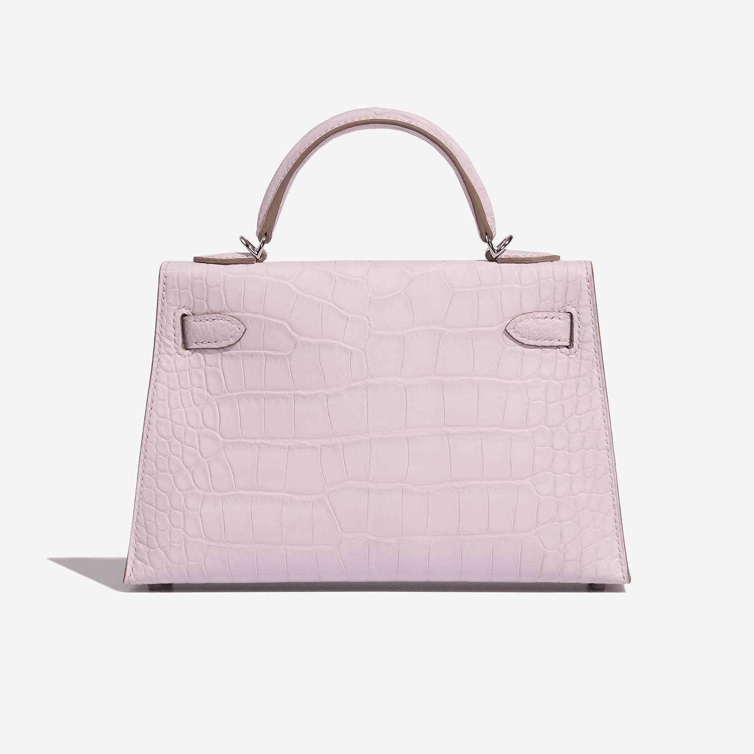 Hermès Kelly Mini MauvePale Back  | Sell your designer bag on Saclab.com