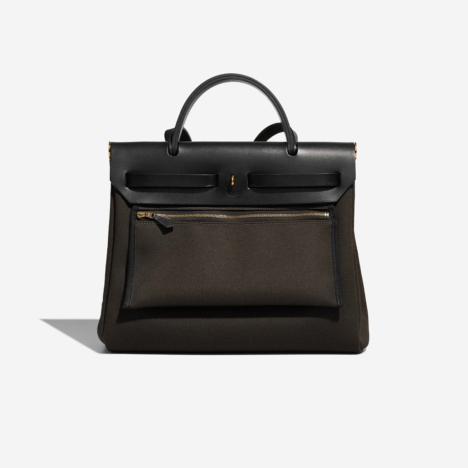 Hermès Herbag 31 Ebene-Schwarz Zurück | Verkaufen Sie Ihre Designer-Tasche auf Saclab.com