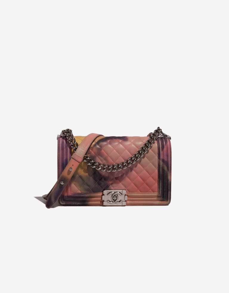 Chanel Boy OldMedium Multicolore Front | Vendez votre sac de créateur sur Saclab.com