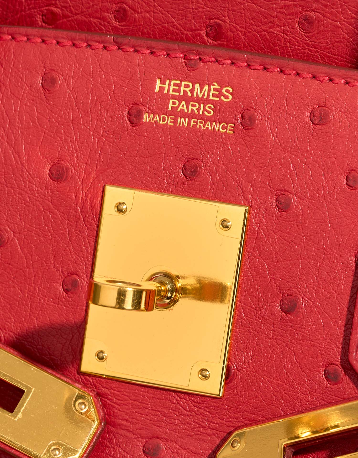 Hermès Birkin 30 RougeVif Logo | Verkaufen Sie Ihre Designertasche auf Saclab.com